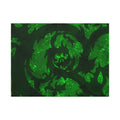 From Root To Vine, Green | Stretched Matte Canvas Wall Art