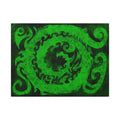 Twist And Bind, Green | Stretched Matte Canvas Wall Art
